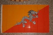 BHUTAN 3' X 5' NATIONAL COUNTRY FLAG LARGE BANNER TAPESTRY .. BUY NEW