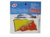 BHUTAN COUNTRY FLAG WAVY BUMPER DECAL STICKER EMBLEM ...