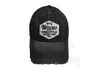 BIG WAVES FREESTYLE SURFING ZONE BLACK Stone - Washed WORN Look Original Vintage HAT CAP ..Size : ONE SIZE