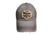 BIG WAVES FREESTYLE SURFING ZONE LIGHTGREY Stone - Washed WORN Look Original Vintage HAT CAP ..Size : ONE SIZE