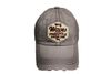BIG WAVES FREESTYLE SURFING ZONE LIGHTGREY Stone - Washed WORN Look Original Vintage HAT CAP ..Size : ONE SIZE