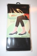 BLACK  FOOTLESS TIGHTS BY ANGELINA 100 - 175 LBS...NEW