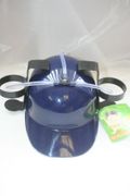 BLUE PARTY DRINKING BEER SODA POP FAKE HARD DRINK HAT HELMET HOLDER .. NEW
