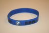 BMW BLUE LOGO SILICONE CAR AUTOMOBILE  BRACELET WRISTBAND ... ADULT AND KIDS SIZES AVAILABLE  ... NEW