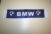 BMW CAR AUTOMOBILE CROSS FLAG HANGING BANNER .. NEW