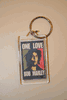 BOB MARLEY ONE LOVE PICTURE KEYCHAIN ... GEGGAE GUITAR LEGEND ... NEW