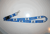 BOSNIA COUNTRY FLAG BLUE LANYARD KEYCHAIN PASSHOLDER ... NEW