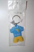 ...SOLD OUT ...BOSNIA COUNTRY FLAG BLUE SOCCER FOOTBALL JERSEY KEYCHAIN ... NEW