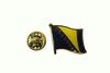 BOSNIA NEW COUNTRY FLAG METAL LAPEL PIN BADGE 