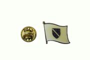 BOSNIA OLD COUNTRY FLAG METAL LAPEL PIN BADGE 
