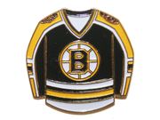 BOSTON BRUINS BLACK NHL HOCKEY JERSEY LAPEL PIN BADGE .. NEW