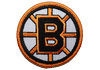 BOSTON BRUINS GOLD & BLACK NHL LOGO EMBROIDERED IRON ON PATCH CREST BADGE .. NEW