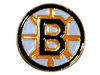 BOSTON BRUINS NHL HOCKEY LOGO LAPEL PIN BADGE 1' X 1' INCHES .. NEW
