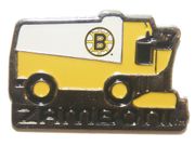 BOSTON BRUINS NHL HOCKEY ZAMBONI LAPEL PIN BADGE .. NEW