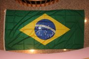 BRASIL 4.5 X 9 FEET X-LARGE HIGH QUALITY COUNTRY FLAG .. BRAZIL .. NEW