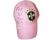 BRASIL BRAZIL CBF LOGO EMBOSSED HAT CAP .. FIFA SOCCER WORLD CUP .. FOR LADIES .. NEW