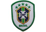 BRASIL BRAZIL CBF LOGO FIFA SOCCER WORLD CUP EMBROIDERED IRON ON PATC CREST BADGE .. NEW