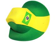 *** SOLD OUT ***BRASIL BRAZIL COUNTRY FLAG COWBOY STYLE HAT CAP .. FIFA SOCCER WORLD CUP .. NEW