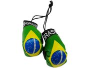 BRASIL BRAZIL COUNTRY FLAG MINI BOXING GLOVES ..HIGH QUALITY .. NEW
