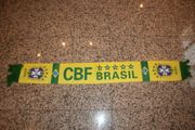 BRASIL CBF FIFA WORLD CUP SOCCER FOOTBALL ULTRA THIN FLEECE SCARF SCARVES .. BRAZIL .. NEW