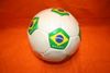 BRASIL COUNTRY FLAG FIFA WORLD CUP SOCCER BALL FOOTBALL SIZE 5 ... MATTED FINISH ... NEW