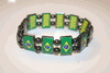 BRASIL COUNTRY FLAG FLEXIBLE METAL REVERSIBLE SPORTS BRACELET ... FIFA WORLD CUP SOCCER FOOTBALL ... NEW