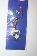 BRASIL FIFA WORLD CUP FOOTBALL SOCCER LOGO METAL KEYCHAIN ... BRAZIL .. NEW