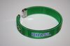 BRASIL GREEN COUNTRY FLAG FEXIBLE  BRACELET WRISTBAND ...FIFA WORLD CUP SOCCER FOOTBALL ...  NEW