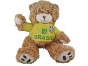 BRASIL KAKA #10 FIFA WORLD CUP SOCCER FOOTBALL SOFT PLUSH JERSEY TEDDY BEAR .. NEW