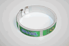 BRASIL WHITE COUNTRY FLAG FLEXIBLE C BRACELET WRISTBAND ... BRAZIL ..NEW