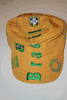 BRASIL YELLOW COUNTRY FLAG  MILITARY HAT CAP ... FIFA WORLD CUP SOCCER FOOTBALL ... NEW