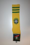 BRAZIL BRASIL CBF YELLOW FIFA WORLD CUP SOCCER FOOTBALL SOCKS .. HIGH QUALITY UNISEX MEN 7-10