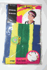 BRAZIL COUNTRY FLAG COLORS SPORTS HEADBAND WITH 2 WRISTBANDS SET ... BRASIL FIFA WORLD CUP .. NEW