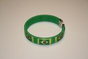 BRAZIL COUNTRY FLAG GREEN FLEXIBLE BRACELET WRISTBAND ... FIFA WORLD CUP SOCCER FOOTBALL ... NEW