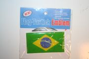 BRAZIL COUNTRY FLAG HIGH QUALITY BUMPER STICKER DECAL EMBLEM ... FIFA WORLD CUP SOCCER FOOTBALL BRASIL ...NEW