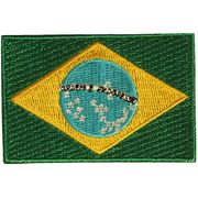 BRAZIL COUNTRY FLAG PATCH CREST BRASIL FIFA WORLD CUP SOCCER