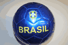 ***SOLD OUT***BRAZIL FIFA WORLD CUP BLUE SOCCER BALL FOOTBALL BRASIL .. SIZE 5 .. HIGH GLOSS .. NEW