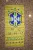 BRAZIL FIFA WORLD CUP FOOTBALL SOCCER HANGING WALL BANNER FLAG TAPESTRY ... BRASIL .. NEW