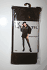 BROWN LADIES OPAQUE TIGHTS WITH FEET 100-175 LBS .. NEW IN PACKAGE