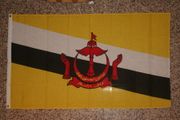 BRUNEI 3' X 5' NATIONAL COUNTRY FLAG LARGE BANNER TAPESTRY ... BUY NEW