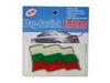 BULGARIA COUNTRY FLAG BUMPER DECAL STICKER EMBLEM ...
