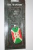 BURUNDI COUNTRY FLAG METAL DOG TAG NECKLACE PENDANT .. NEW
