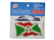BURUNDI COUNTRY FLAG WAVY BUMPER DECAL STICKER EMBLEM ...