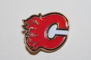 CALGARY FLAME NHL HOCKEY METAL LOGO PIN ... NEW