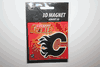 CALGARY FLAMES NHL HOCKEY 3D EMBOSSED FRIDGE MAGNET .. NEW