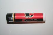 CALGARY FLAMES NHL HOCKEY OFFICIAL LICENSED LIP BALM SPF 15 .. NEW IN FACTORY SEALED PACKAGE