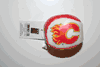 CALGARY FLAMES NHL HOCKEY SMALL HACKEY SACK BALL .. NEW