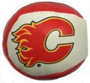 CALGARY FLAMES NHL LOGO NAUGHTY BALL .. NEW