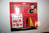 CALGARY FLAMES NHL SET OF TEMPARY TATTOOS AND MAKEUP KIT .. NEW