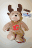 CALGARY FLAMES PLUSH  BEANIE MOOSE  STUFFED ANIMAL .. NHL HOCKEY .. NEW